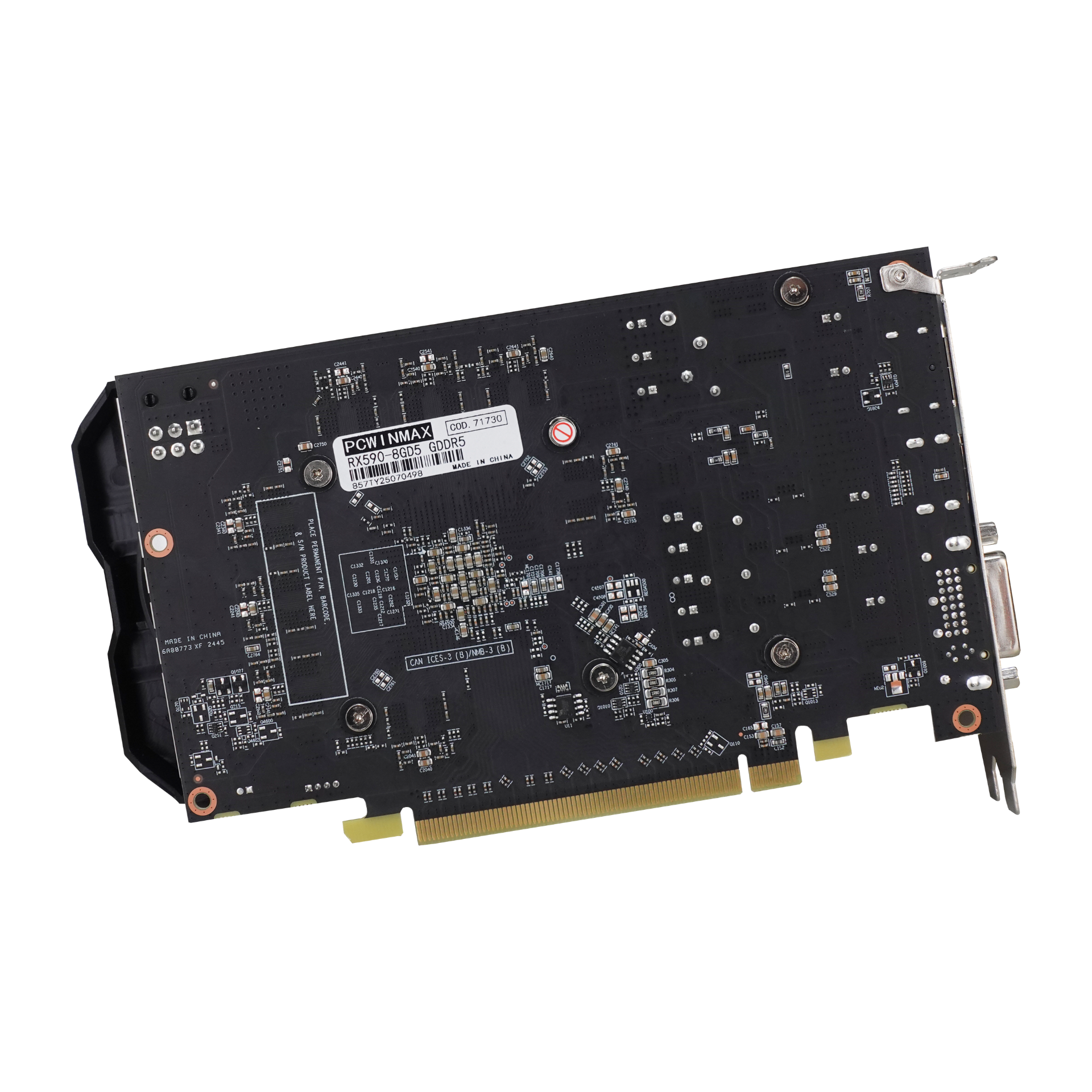 VGA PCI EXP. 8GB/256BITS RX 590 PCWINMAX RX590-8GD5 GDDR5 - GPJ