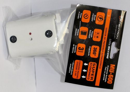Sensor De Presença Ultrassônico De Teto C/ Fotocélula Mu-600 - PANTRON ...