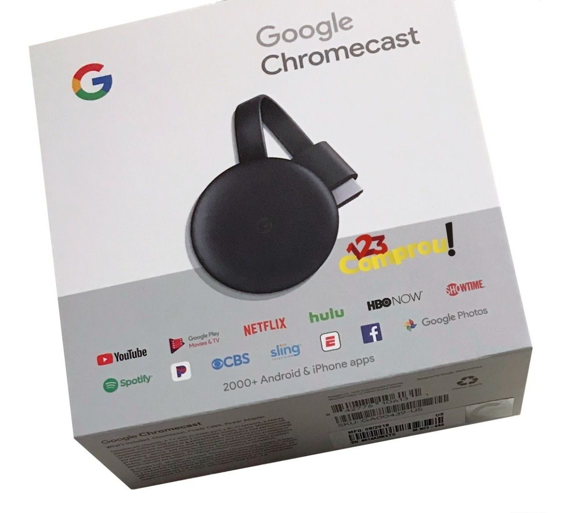 Google chromecast 2 Hdmi - Conexão sem limites