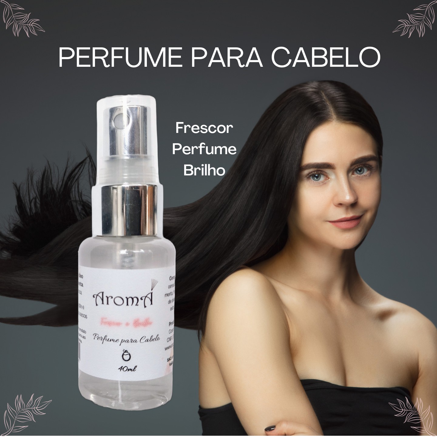 Perfume para Cabelo Aromá - 40ml - Aromá - aromatizadores premium ...