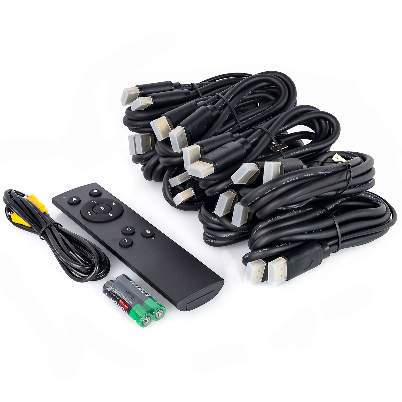 Switch HDMI KVM 4k USB 2.0 8 portas - Ion Cabos