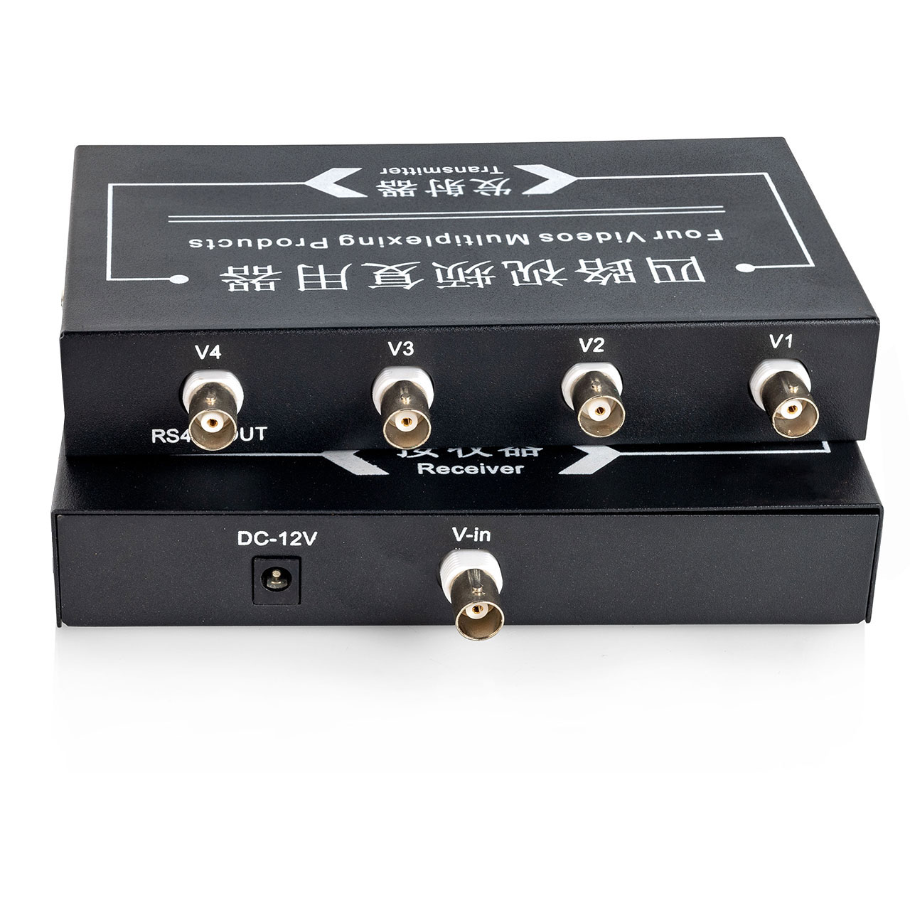 Multiplexador CFTV 4 Canais extensor BNC 400 m - Ion Cabos