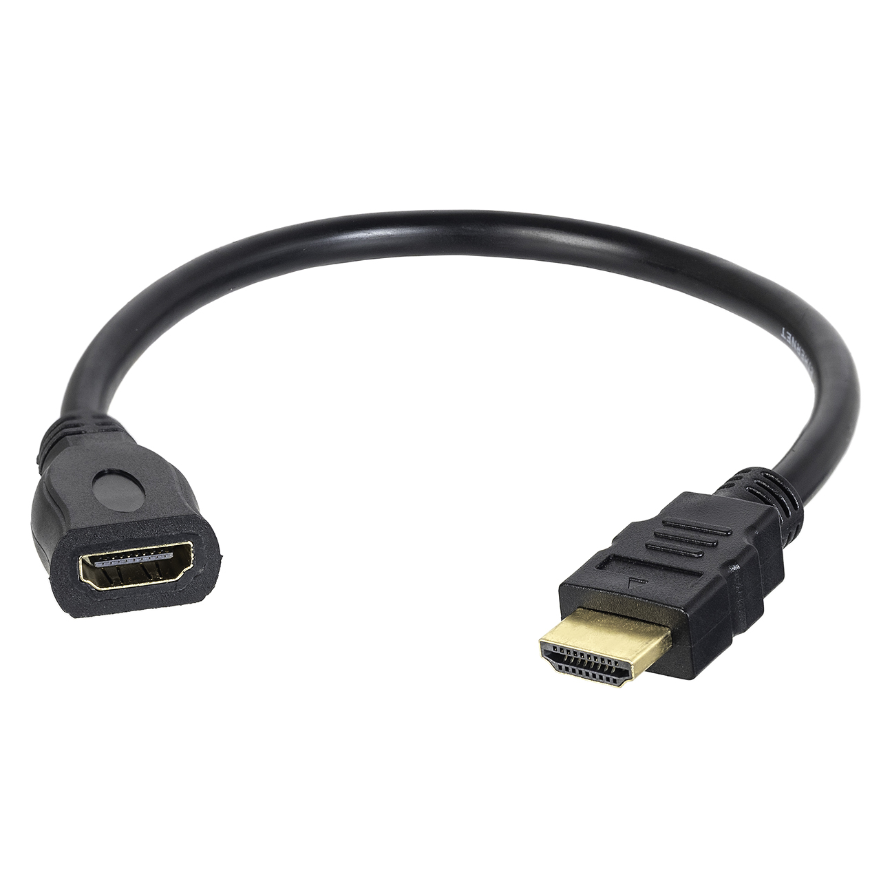 Cabo Extensor HDMI Macho para HDMI Femea 30cm V1.4 Ion Cabos