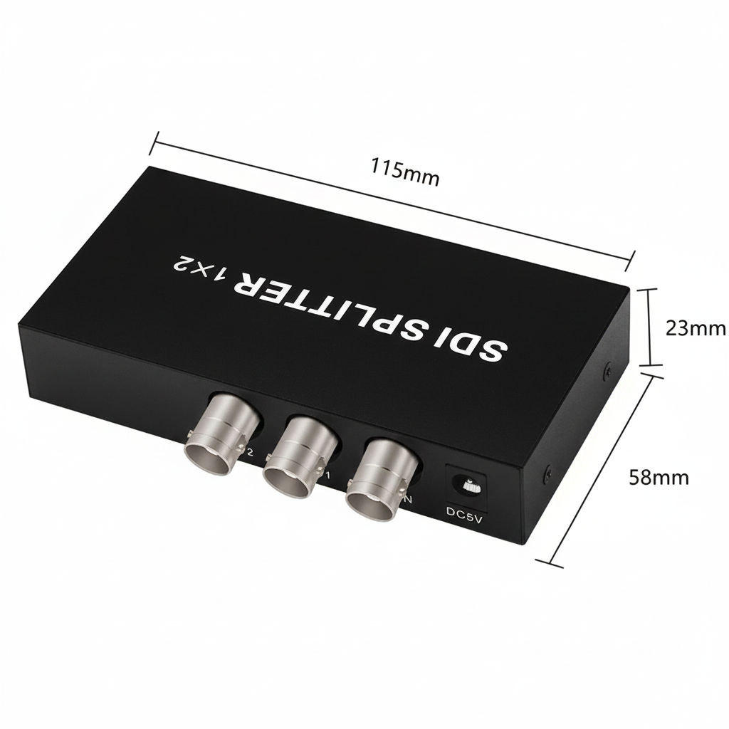 Splitter SDI RIYAN 1X4 – 3G-SDI, Full HD 1080P, Per Monitor E Proiettori