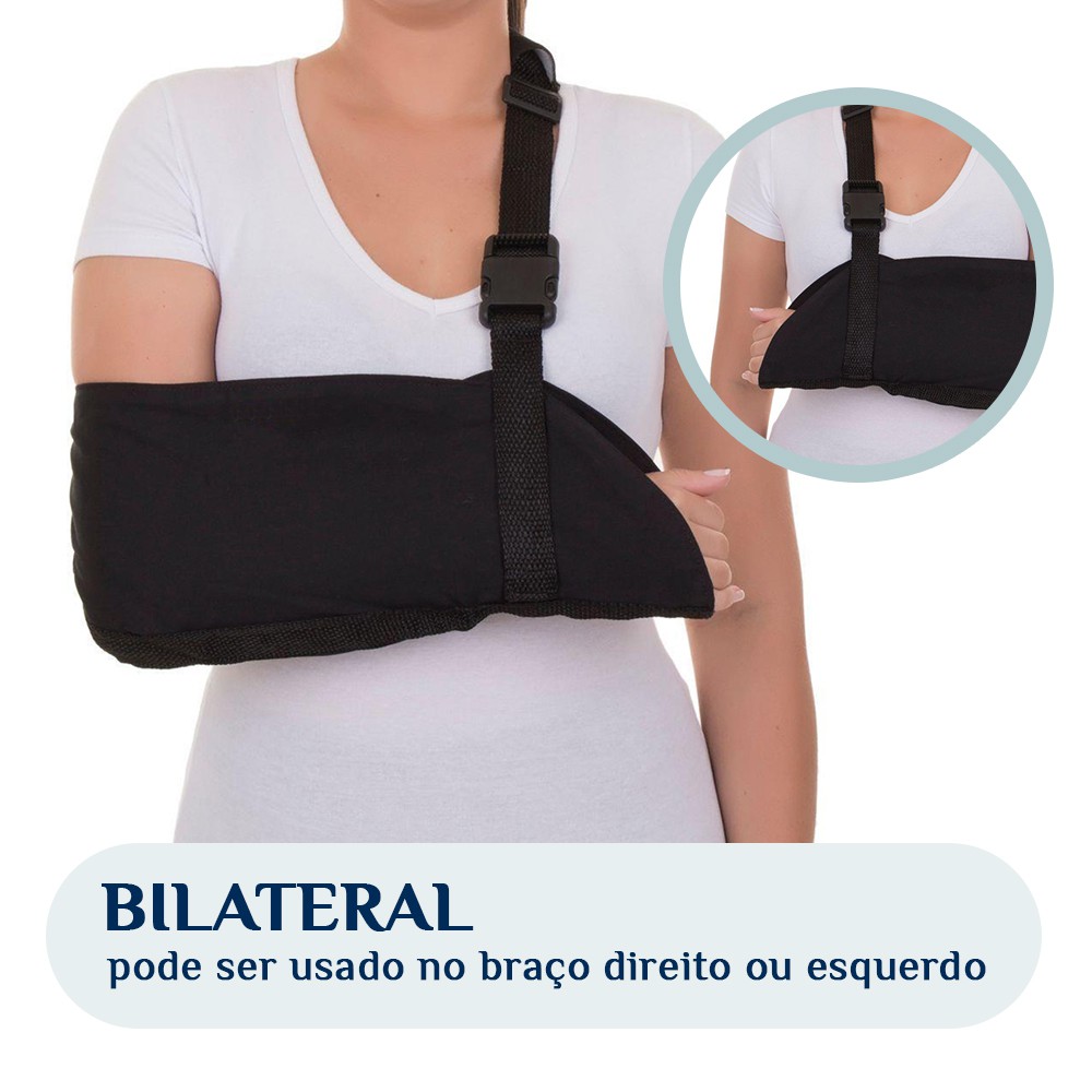 Tipoia Simples para Braço Esquerdo e Direito Bilateral Imobilizadora ...