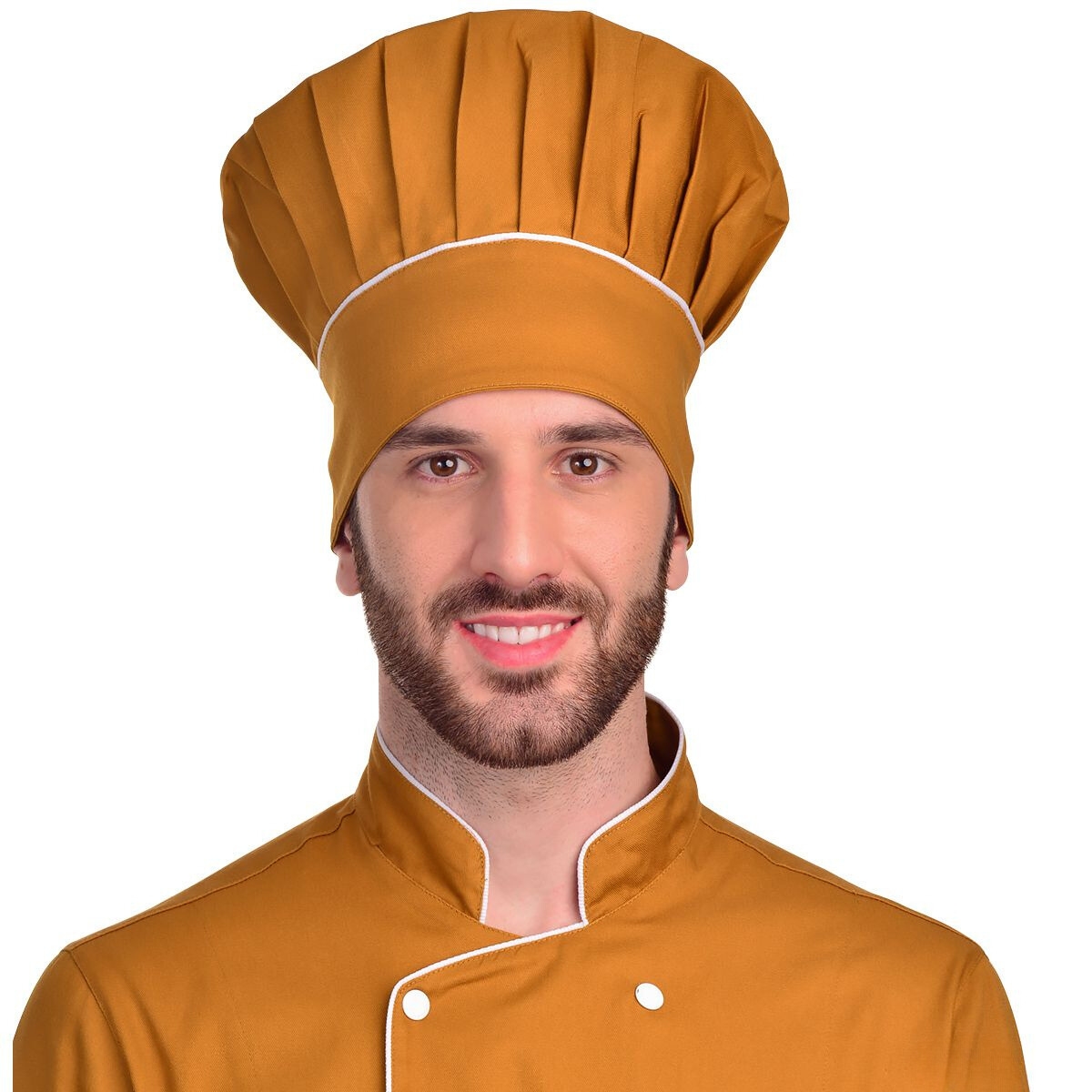 Chapéu Chef Cozinha Terracota Profissional - Dr Chef - DR.CHEF