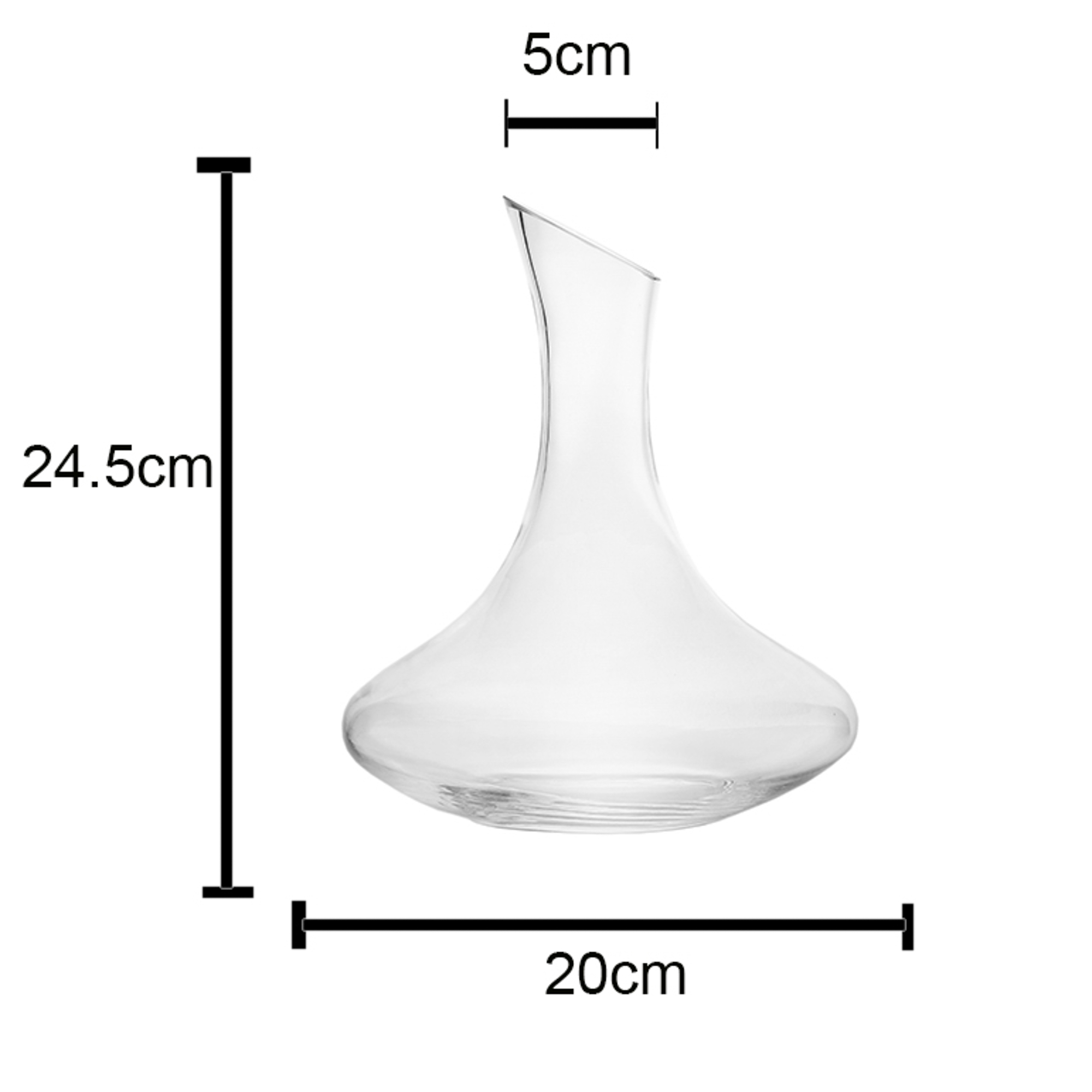 Decanter a elegância e aeração perfeita que seu vinho merece! Presto Mesa Posta Descubra a