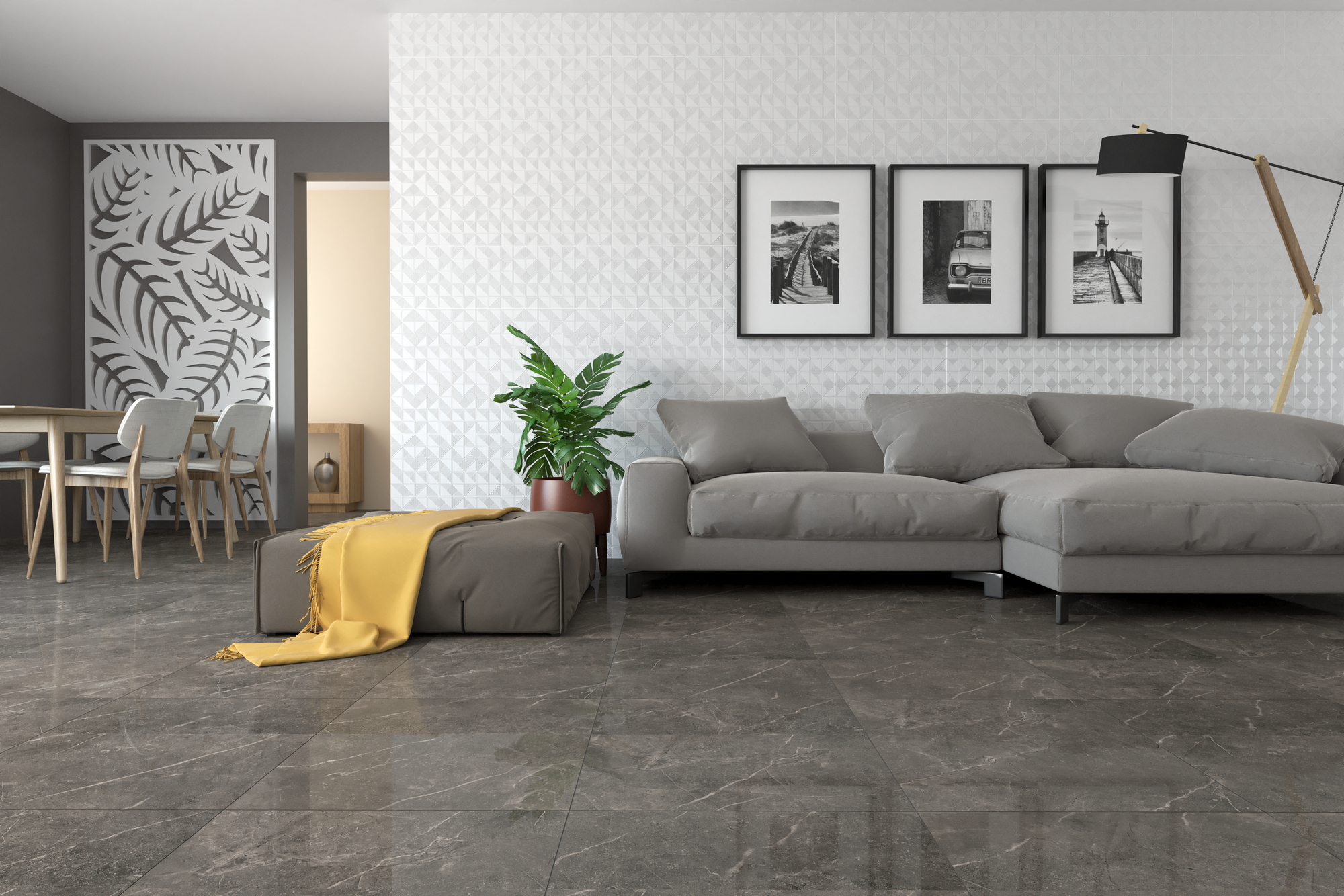 Piso Incopiso Hd90070 58X58 Pi 4 Cx2,35M² - Brama Casa & Construções