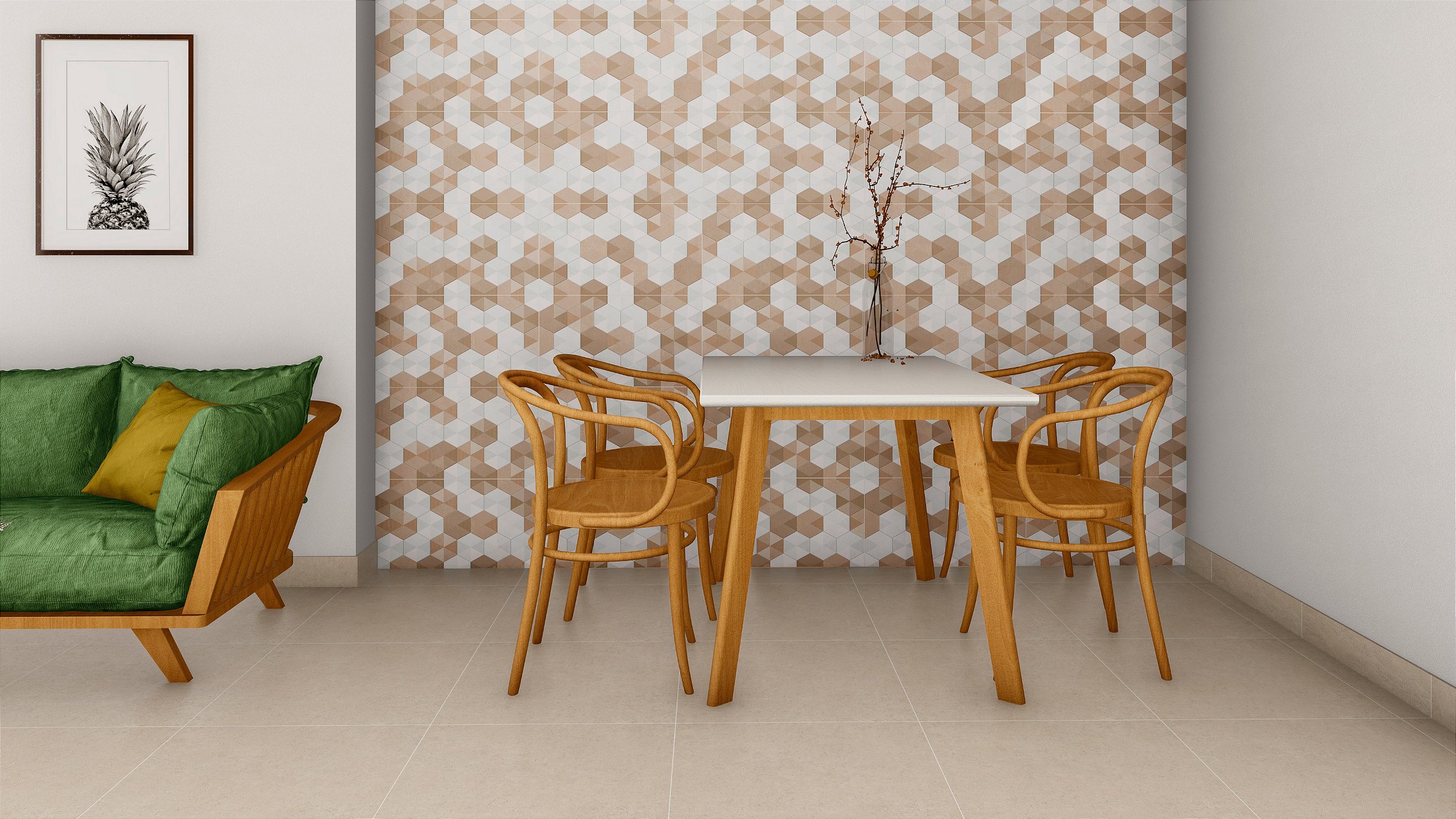 Revestimento Incopiso Hd 60165 32X58 Cx2,04M² - Brama Casa