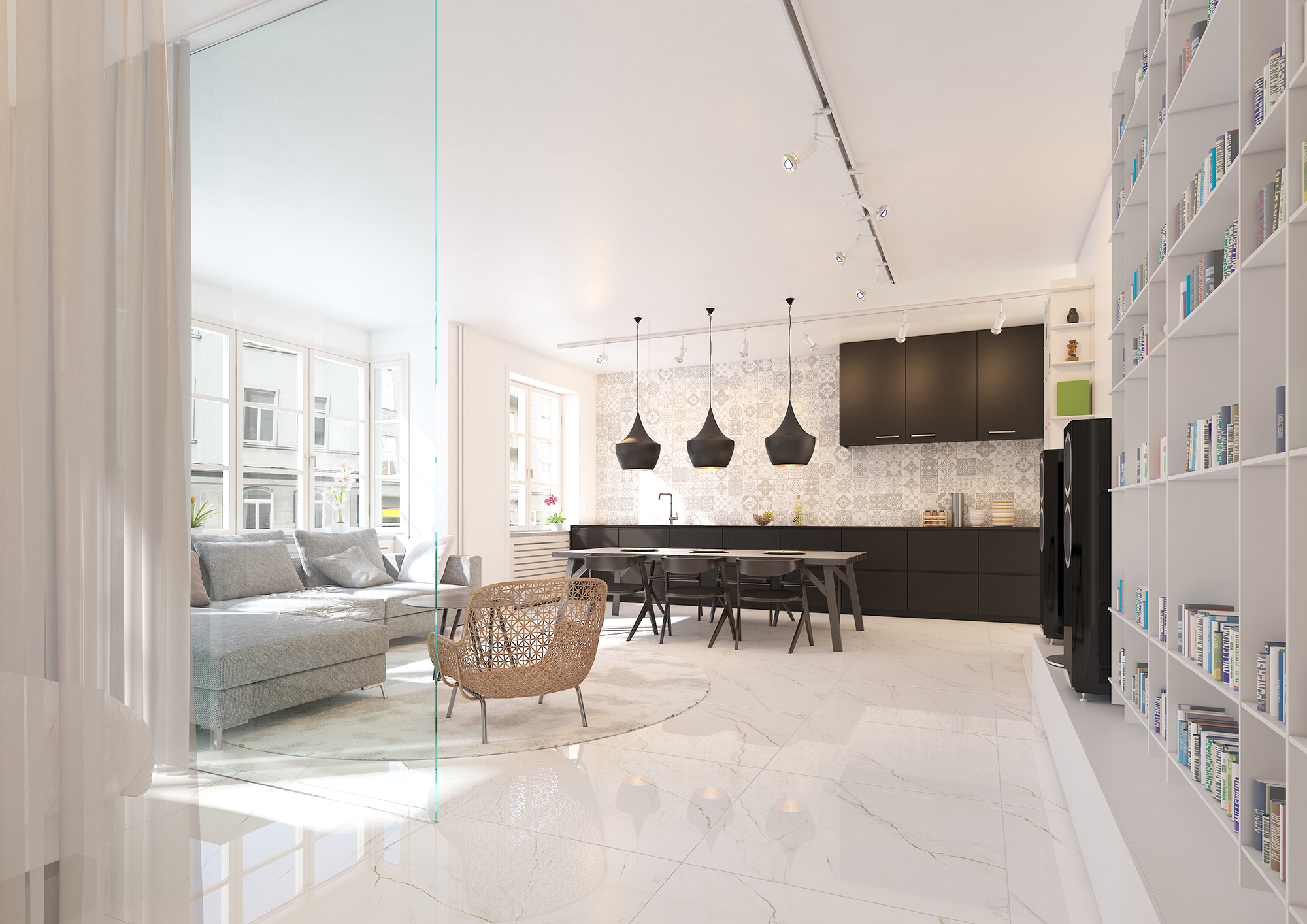 Porcelanato Delta Vene Doro Pol 84X84 Cx2,80M² - Brama Casa