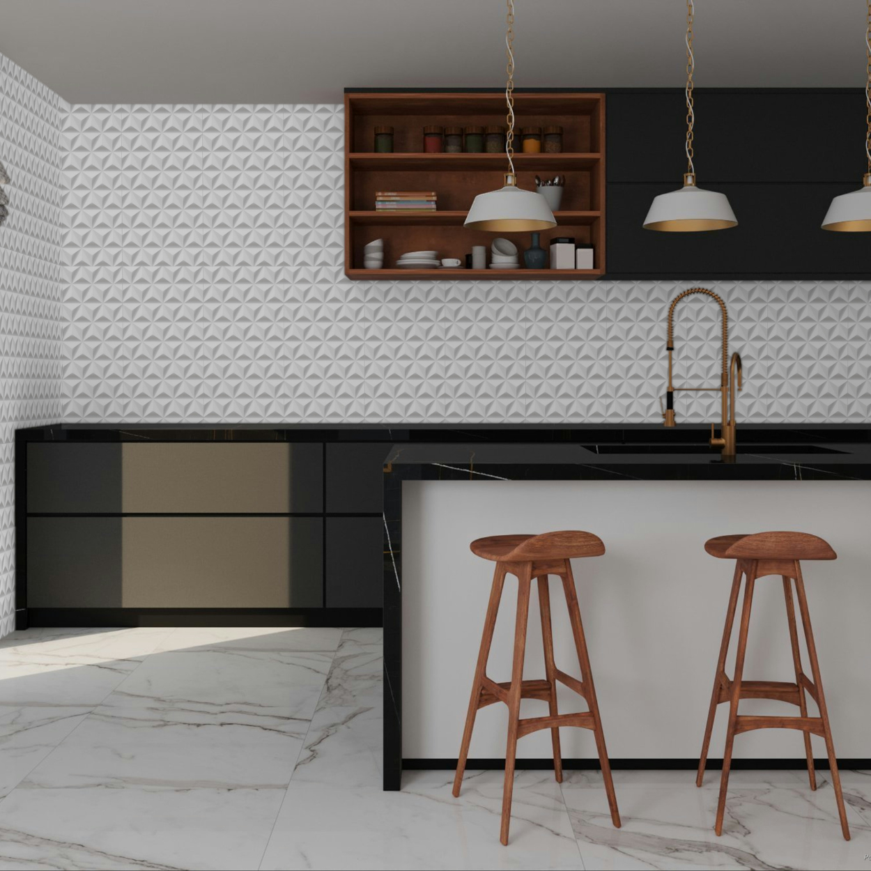 Revestimento Ceusa 2974 Nuance Piramide Ac Rt43,2X91 Cx1,96M²