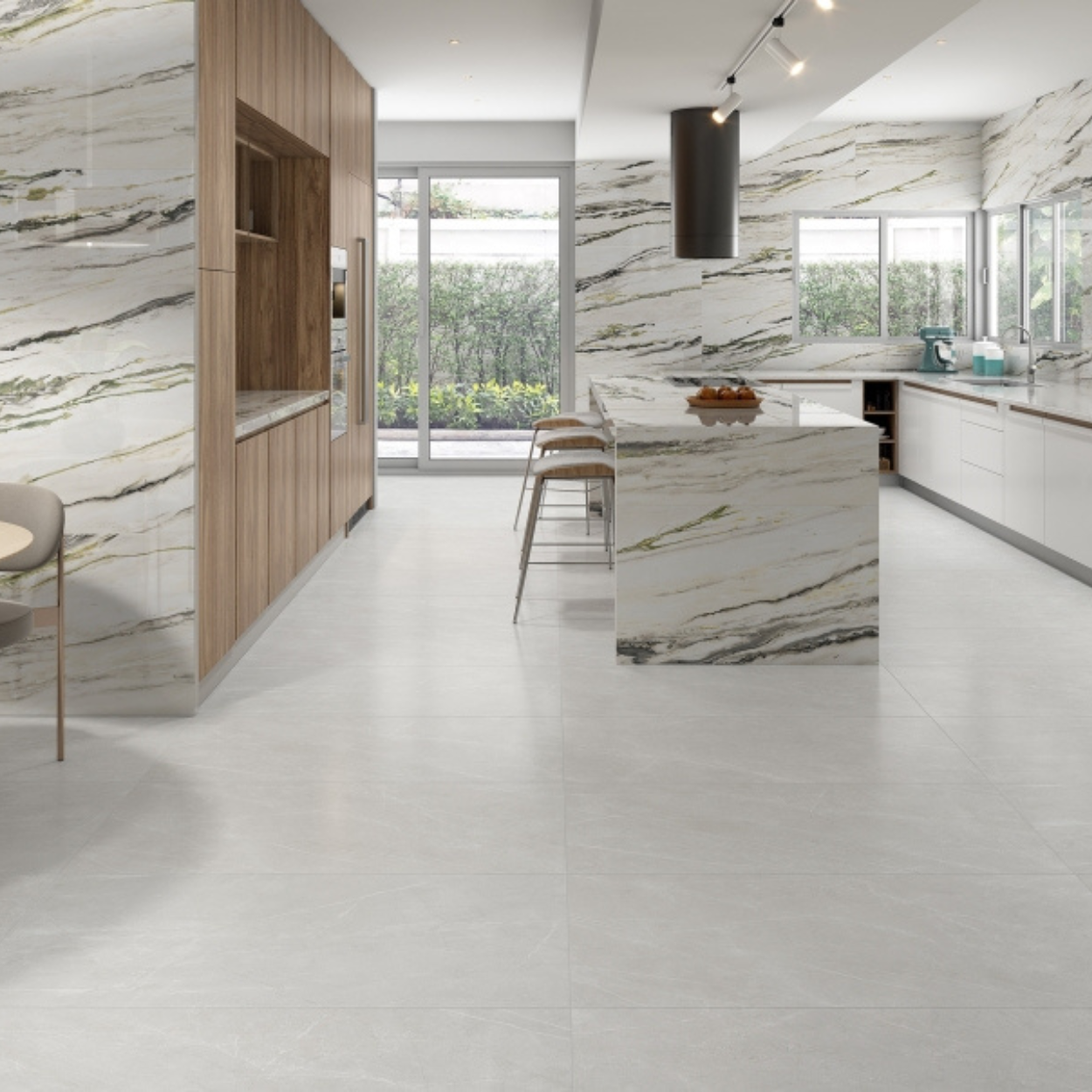 Porcelanato Helena Hac120078 Tundra Gray 62X121 Cx2,25M² - Brama