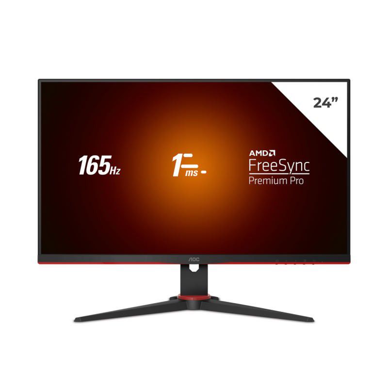 Monitor Gamer 24 AOC Viper 24G2Se - Desempenho Excepcional - Processtec ...