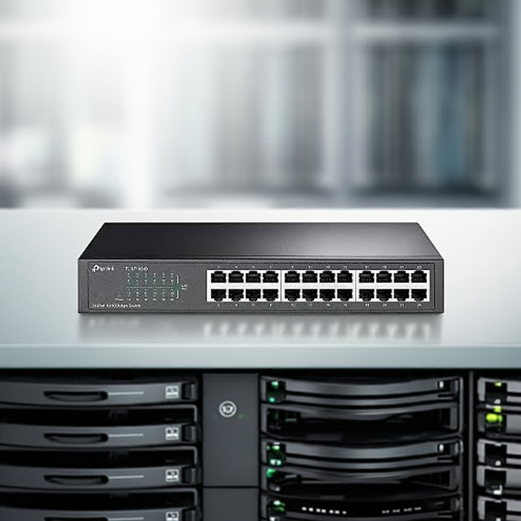 Switch TP-Link TL-SF1024D Rack com 24p 10/100 - Processtec ...