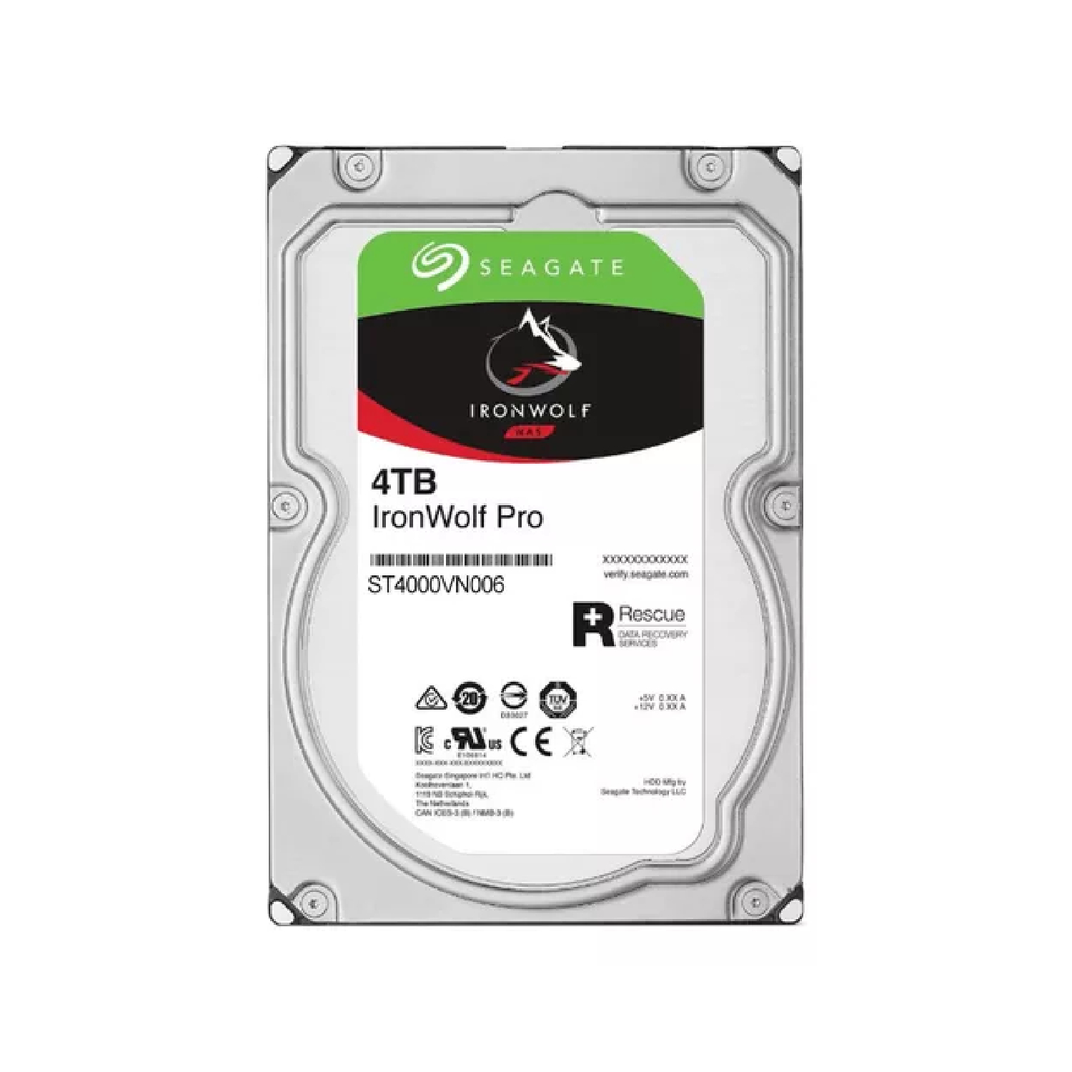 Hd Desktop Seagate Ironwolf 4Tb Nas Sata6 5400Rpm 256Mb - Processtec ...