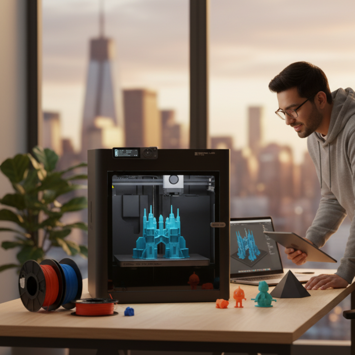 Impressora 3D Bambu Lab P1S PF001-U-EU FDM Wi-Fi Bivolt