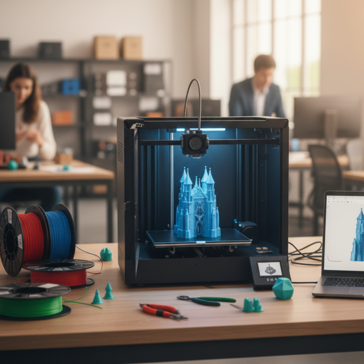 Impressora 3D Bambu Lab P1S PF001-U-EU FDM Wi-Fi Bivolt