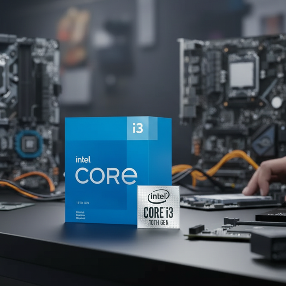 Processador Intel Core I3-10105F 3.7Ghz (4.4Ghz Turbo