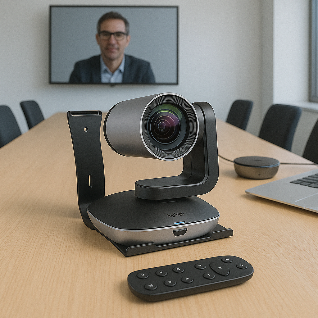 Câmera De Videoconferência Logitech Group Full HD System VC ...