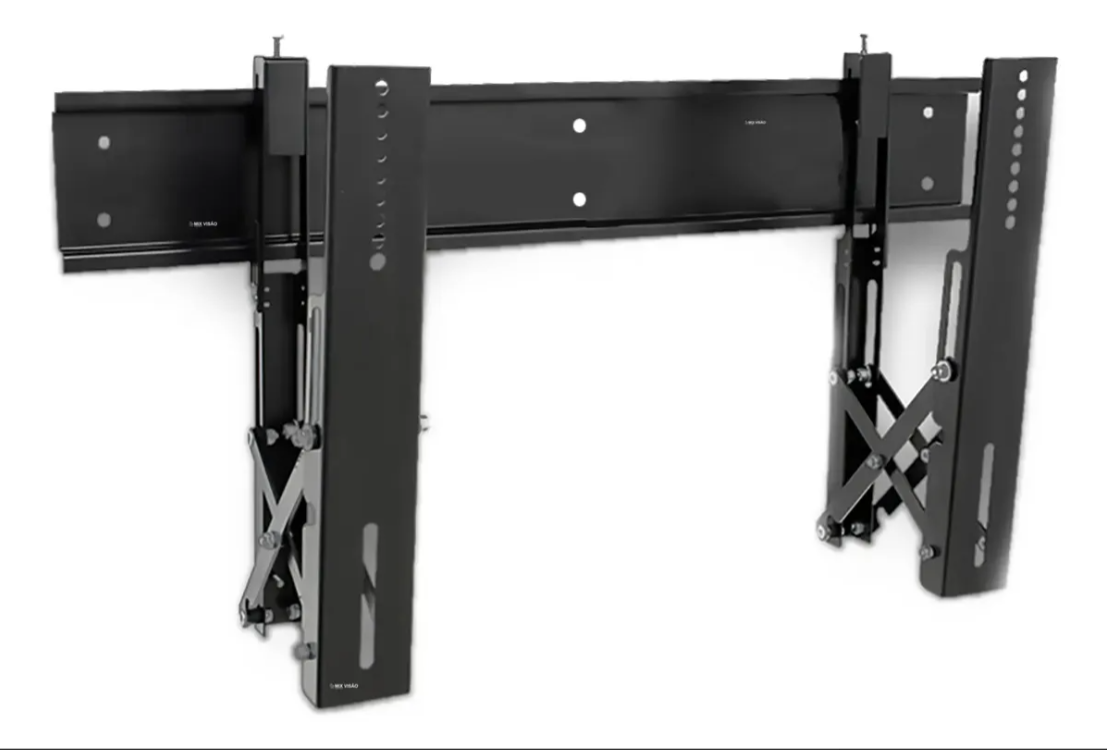 Suporte Retr�til Pop-Out para Video Wall 55 Polegadas Vertical Preto VIDEOWALL-55 VT