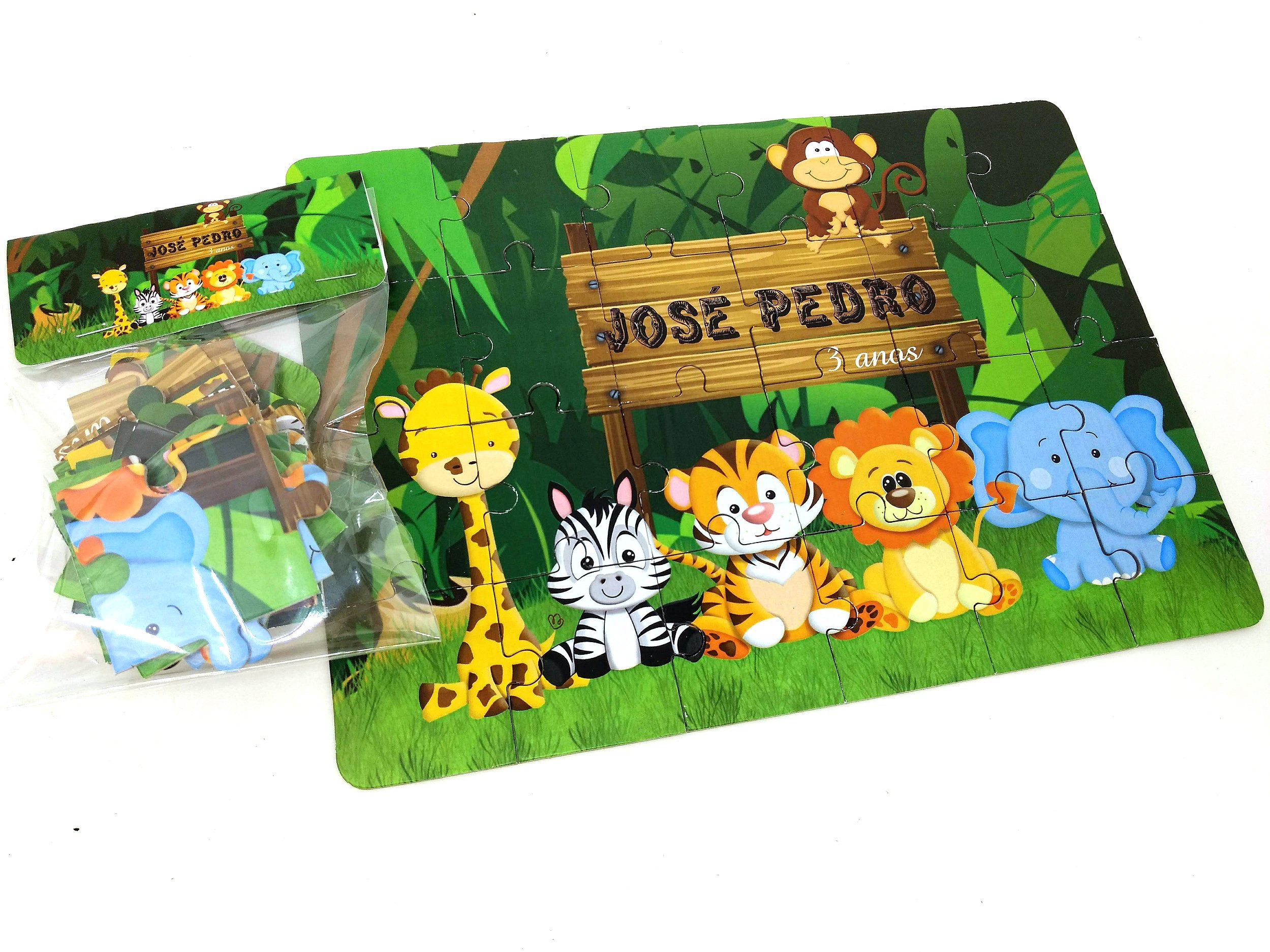 Jogo De Tabuleiro Safári Personalizado