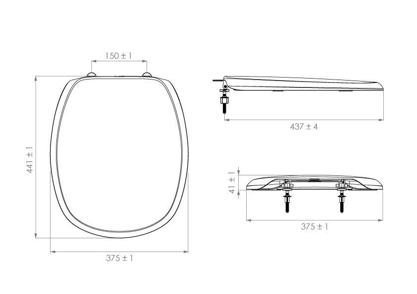 Assento Lorenzetti PP para Aspen/Fast Branco - REDEMAC SUPERBEM