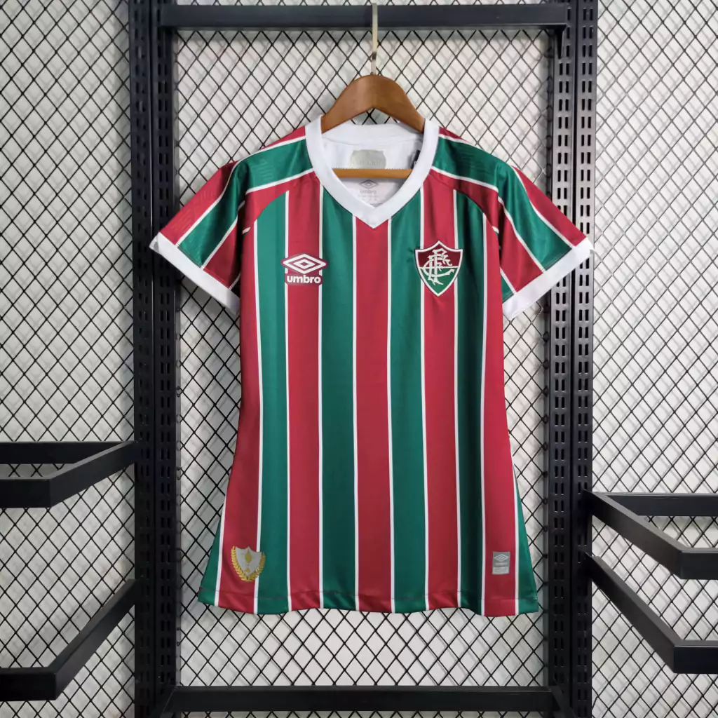 Camisa Fluminense Home 2023/2024 Feminina Fut Camisas Sports