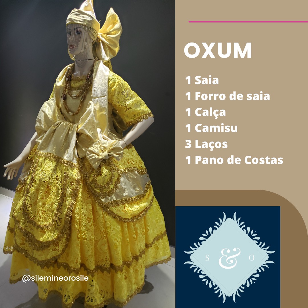 Roupa de Oxum - Luxo - Silemin & Orosile