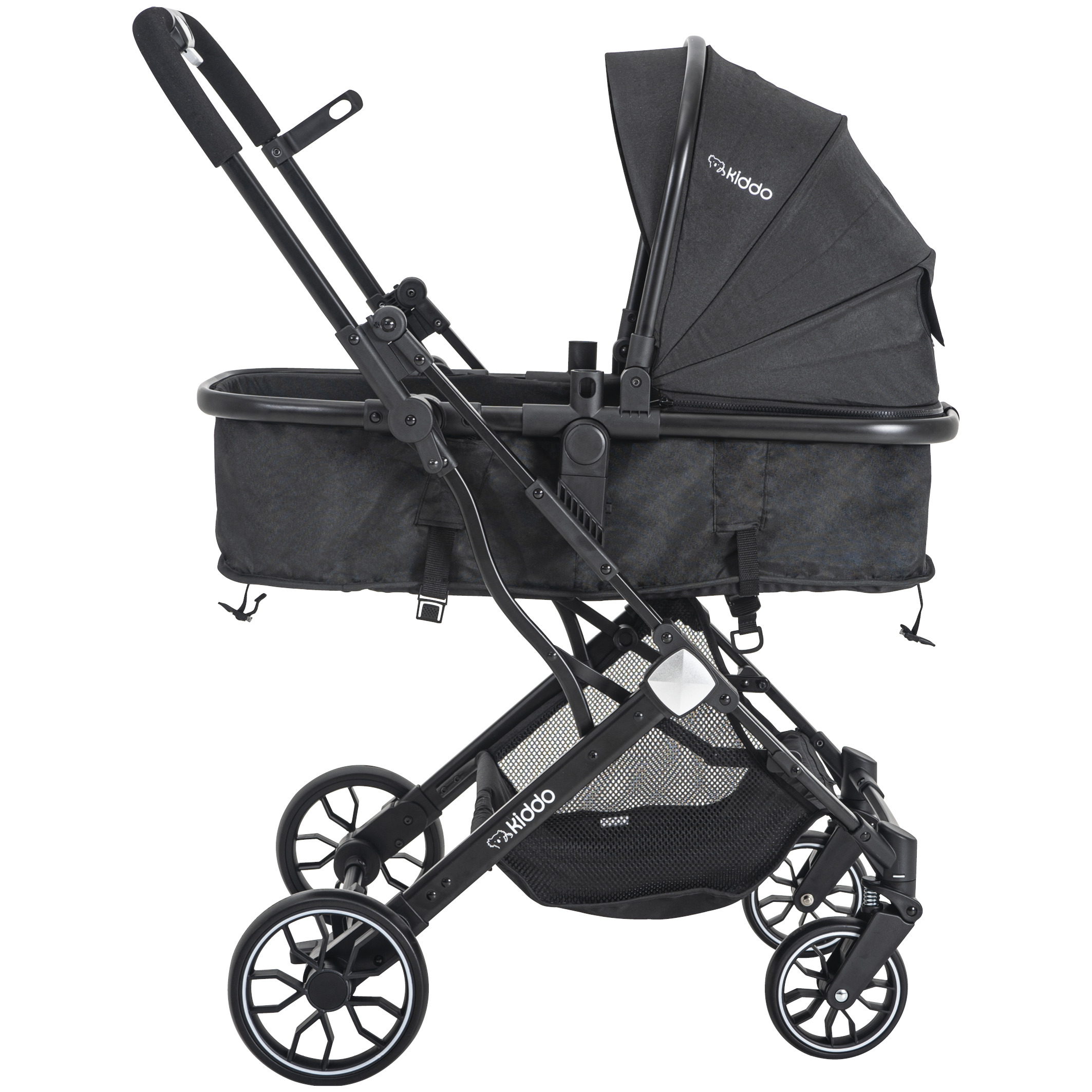 Carrinho de bebê Kiddo Zig Zag Completo - Vivi Carrinhos de Bebê