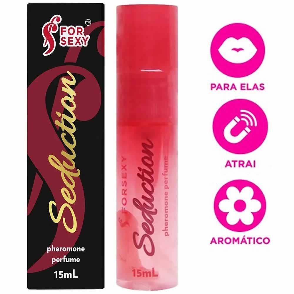 Seduction Perfume Feromônio 15ml For Sexy Lubrify 2703