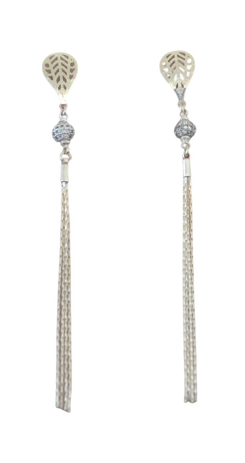 Brincos Slim Silver - Simone Sk - Design em Semi-jóias