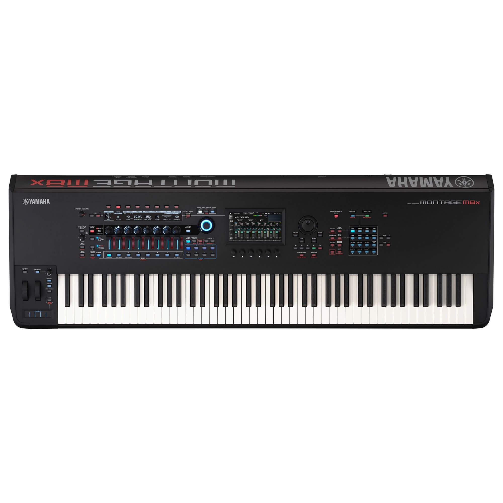 Teclado Yamaha Montage M8X - Produto Novo - Black December