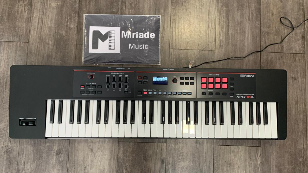 Teclado Sintetizador Roland XPS 10 X Preto - Produto Novo de