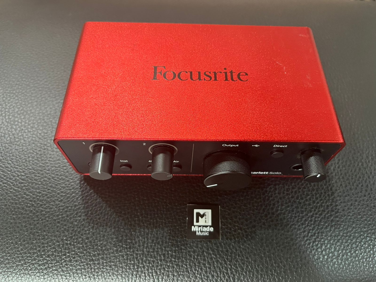 Interface de Áudio USB Focusrite Scarlett Solo 4th Gen - Produto