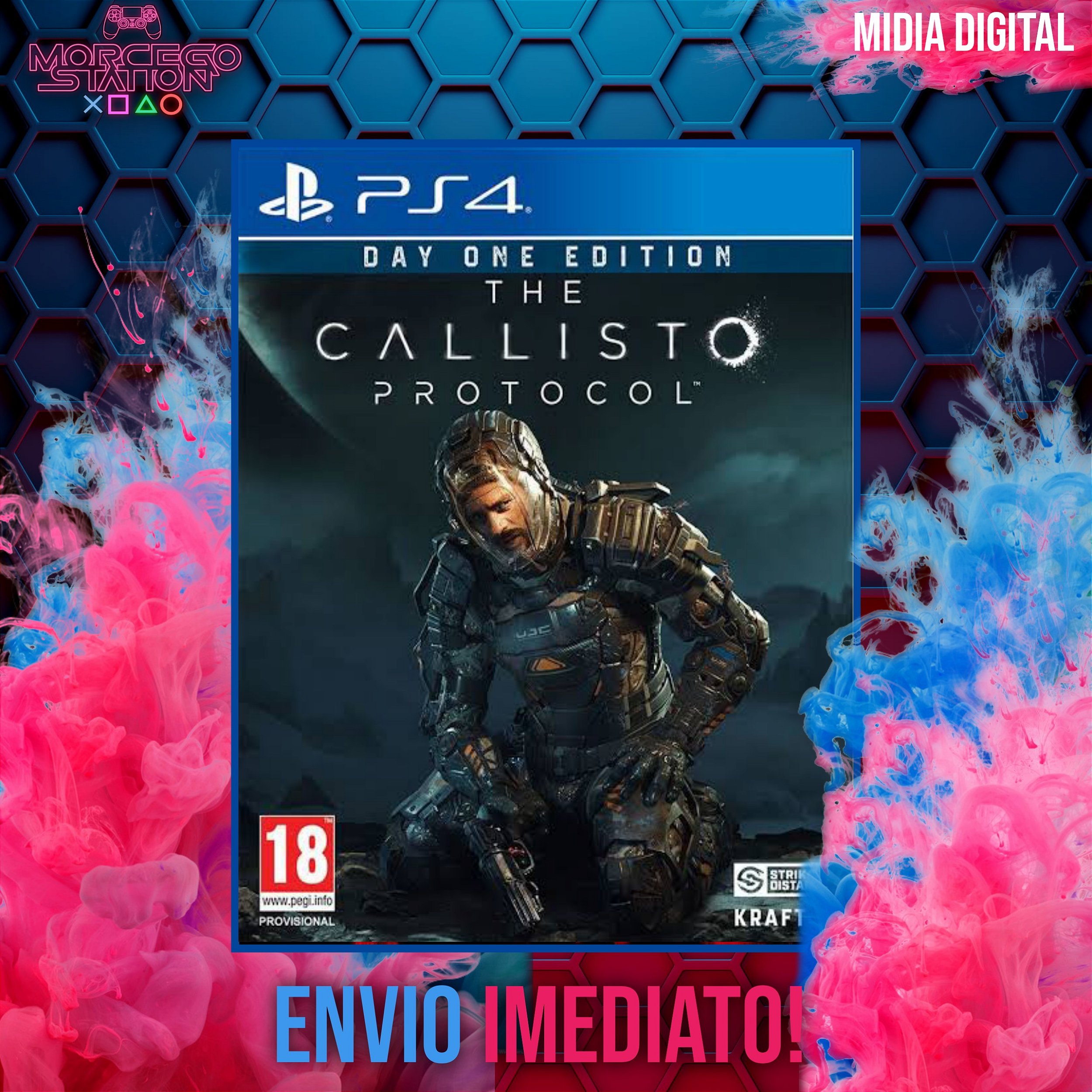 The Callisto Protocol Para PS4 - Mídia Digital - Nextgame