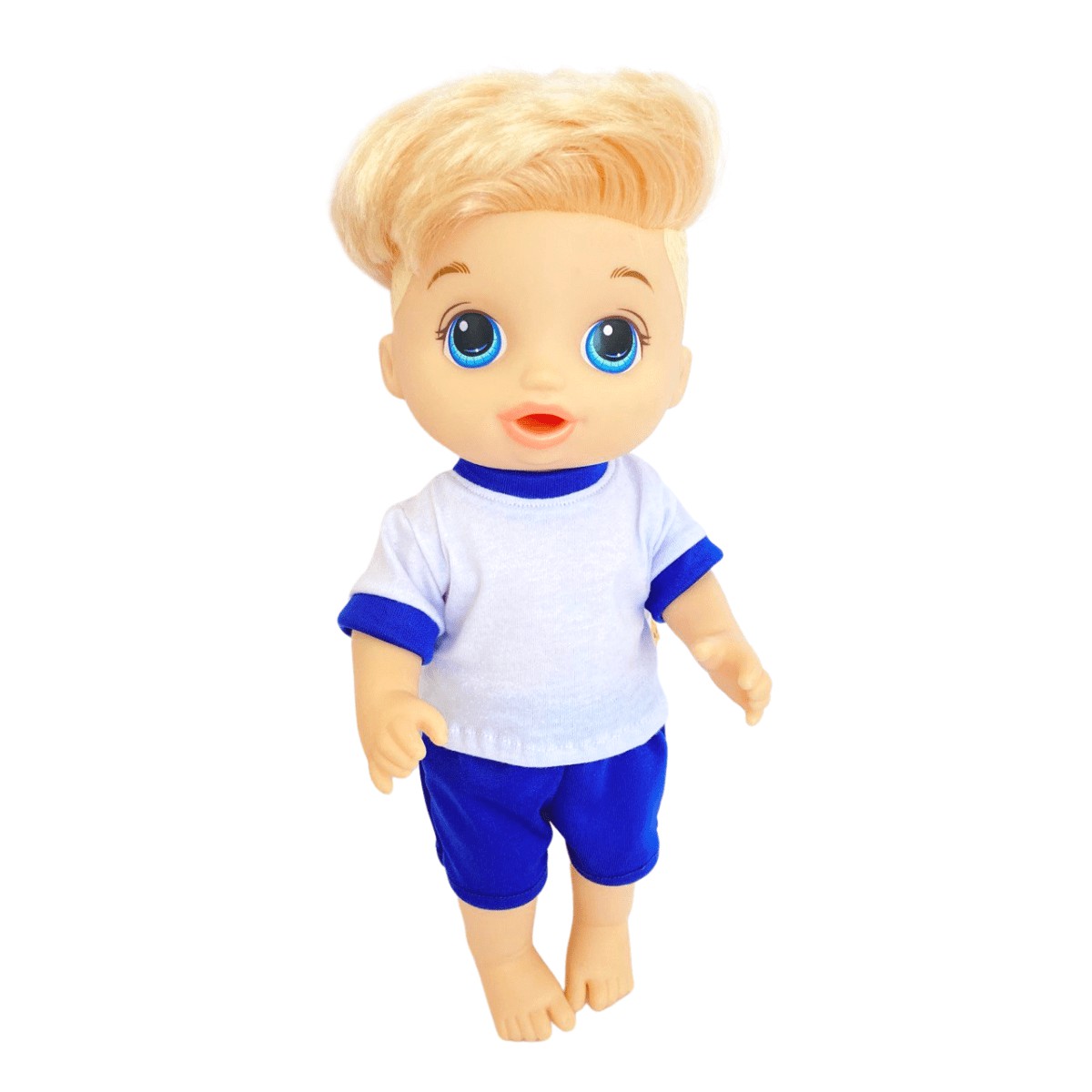 Roupa boneco Baby Alive e similares Uniforme escolar menino