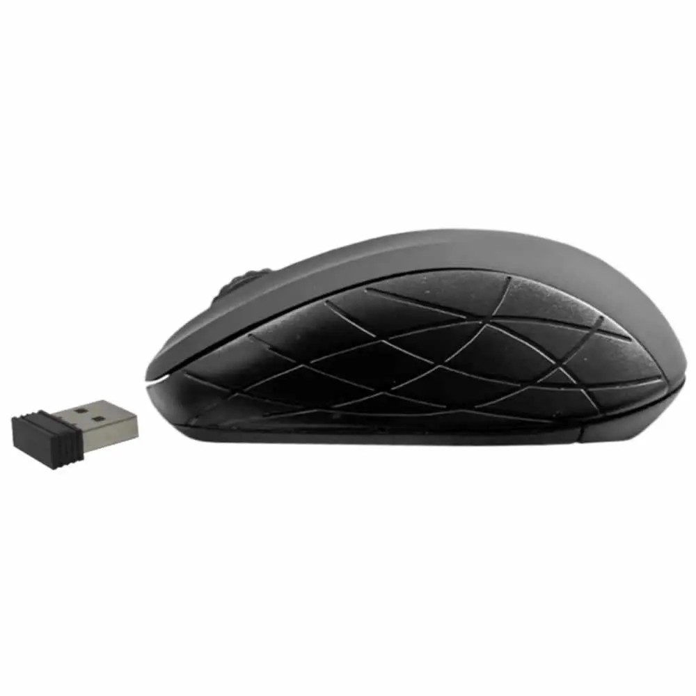 Mouse Sem Fio K-Mex MA-S333 Preto - Crystal Informática