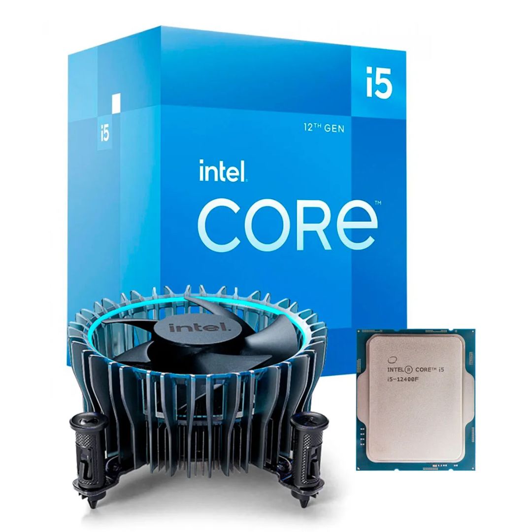 Processador Intel Core i5-12400F 12ª Geração 6 Núcleos e 12 Processador Intel Core i5-12400F 12ª Geração 6 Núcleos e 12