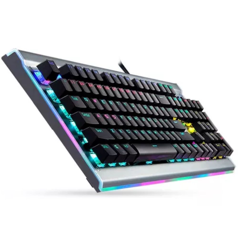 Teclado Gamer Mec Nico Hp Gk Rgb Crystal Inform Tica