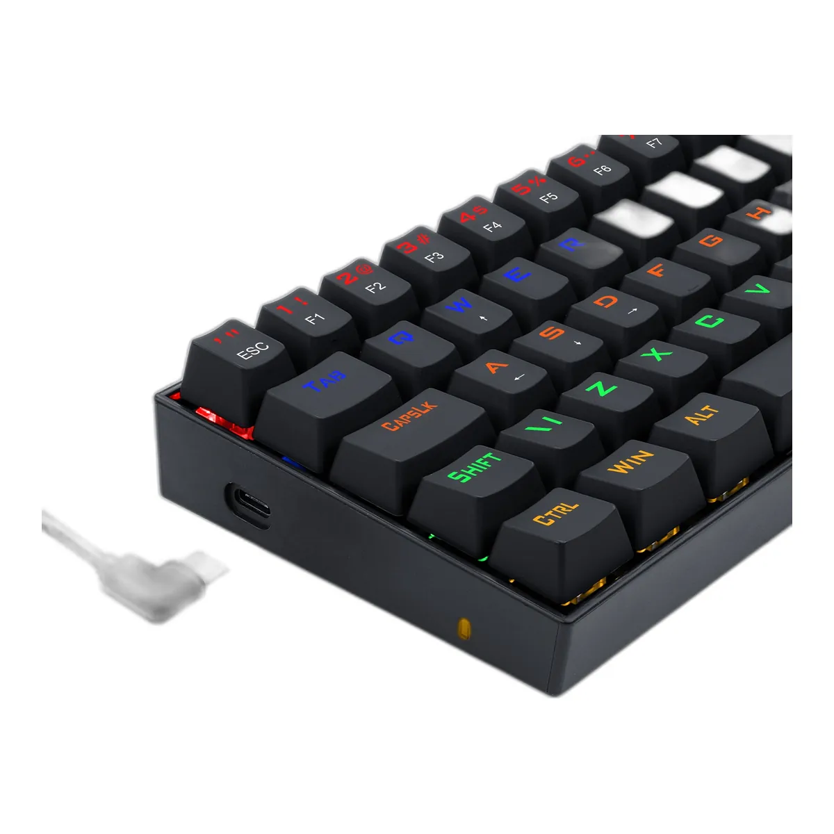 Teclado Mecânico Redragon Lakshmi K606R PT-BLUE – Compacto e