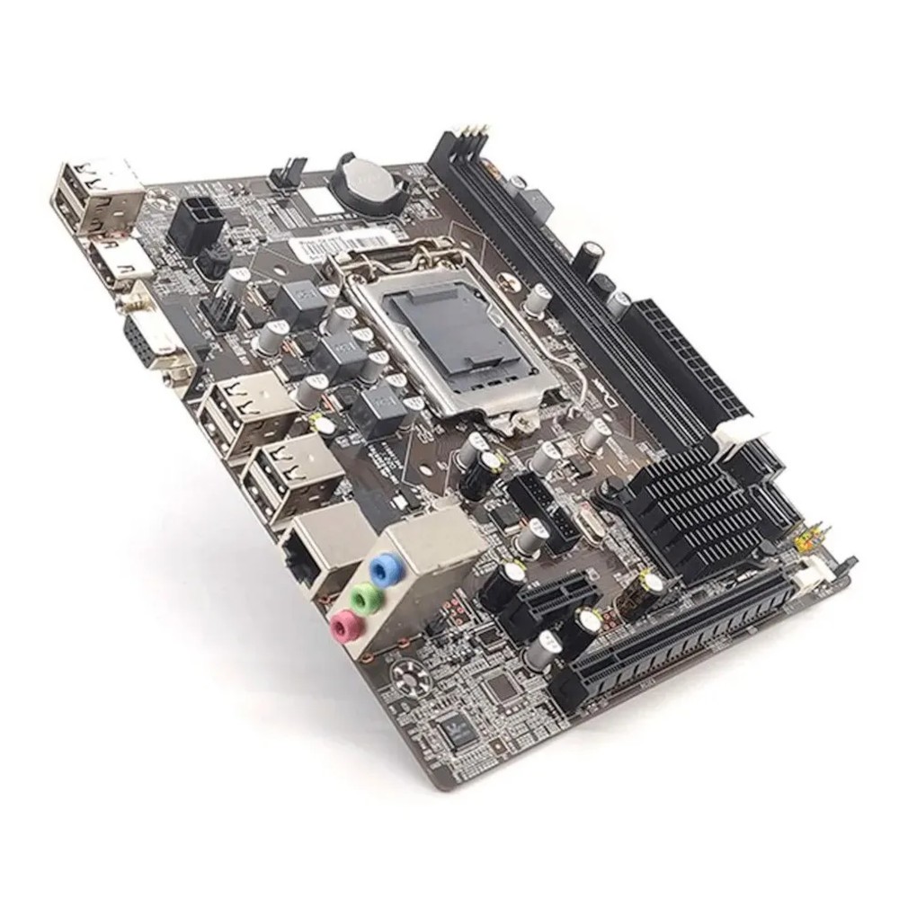 Placa Mãe Duex DX H61Z M2 Para Intel LGA 1155 DDR3 - Crystal Informática