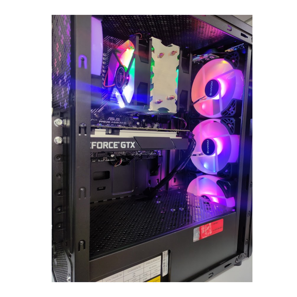 Computador Gamer AMD Ryzen 7 5700X - Crystal Informática