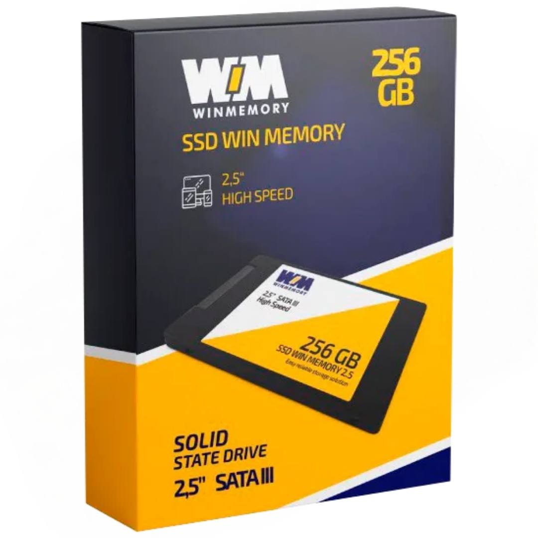 SSD 256 GB Win Memory SATA 3 SWR256G - Crystal Informática SSD 256 GB Win Memory SATA 3 SWR256G - Crystal Informática