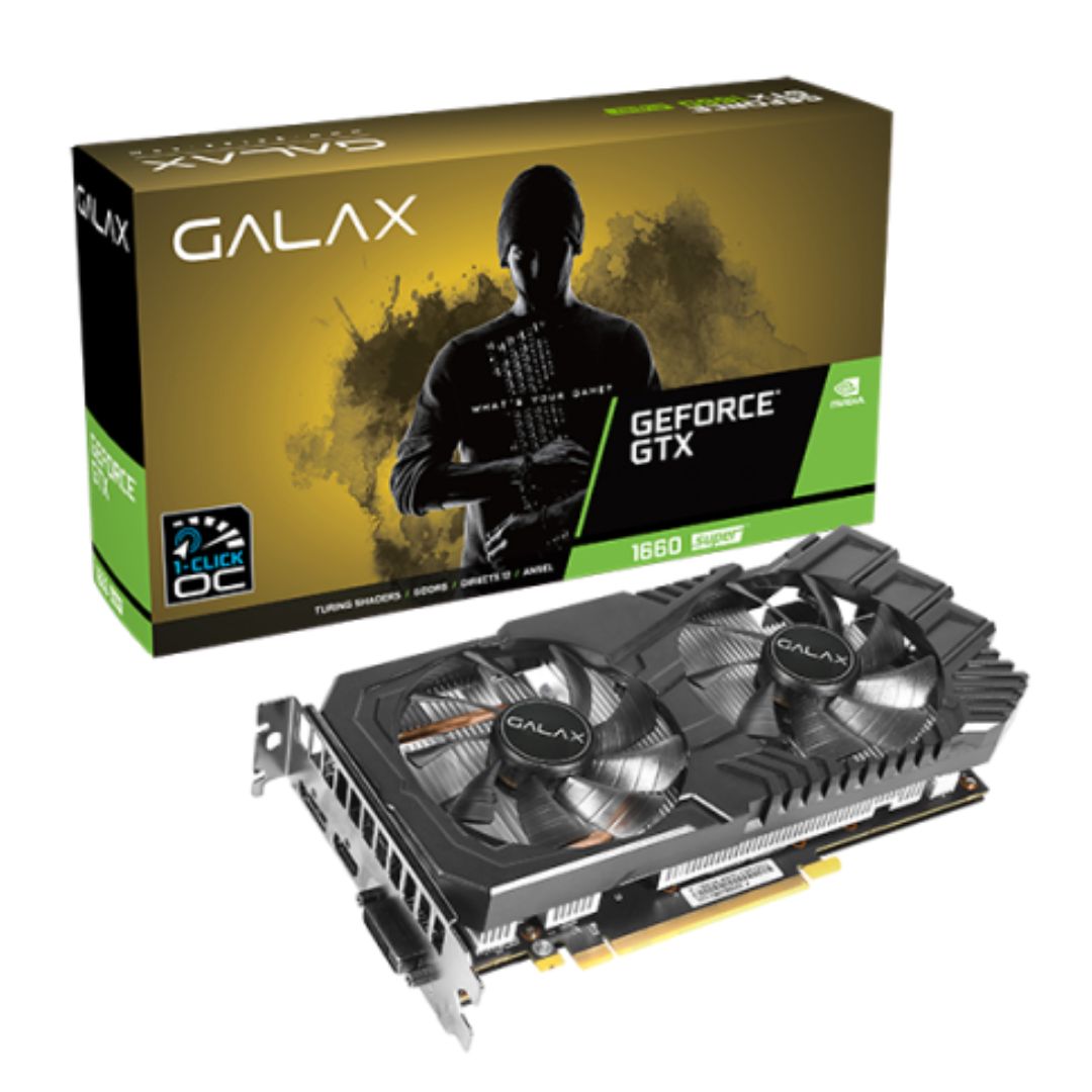 Ｐ*0様 NVIDIA GeForce GTX 1660 SUPER 6GB G Placa de Vídeo Galax GeForce GTX 1660 Super - Crystal Informática