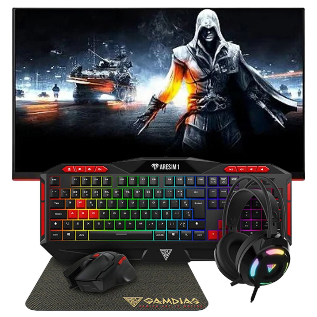 PC Gamer Completo Intel Core i5 12400F - Crystal Informática