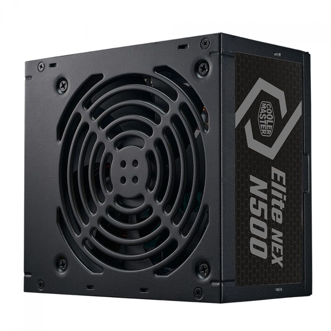 Fonte Cooler Master Elite NEX W500 500W PFC Ativo, Black, MPW-5001