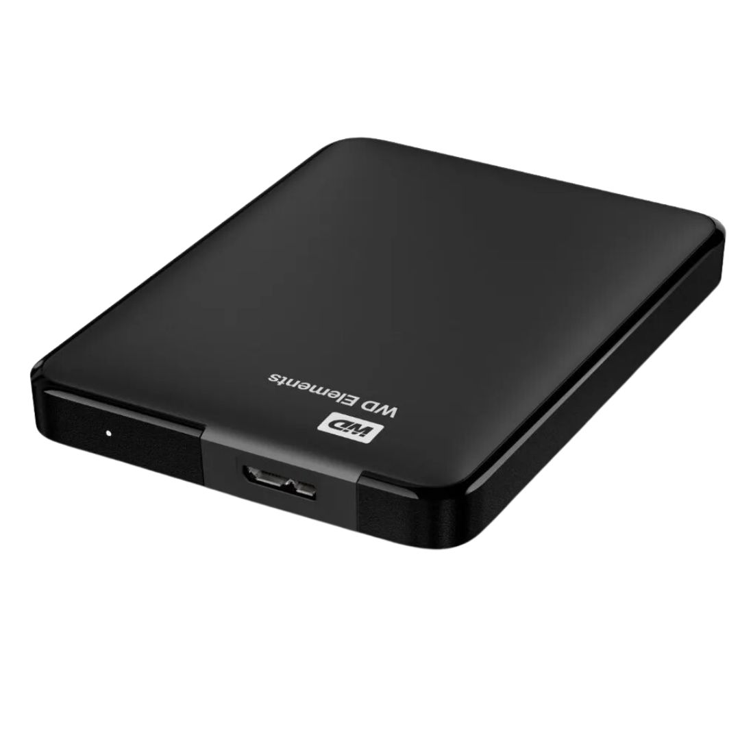 HD Externo WD Elements 2TB, USB, Portátil, Preto - Crystal Informática