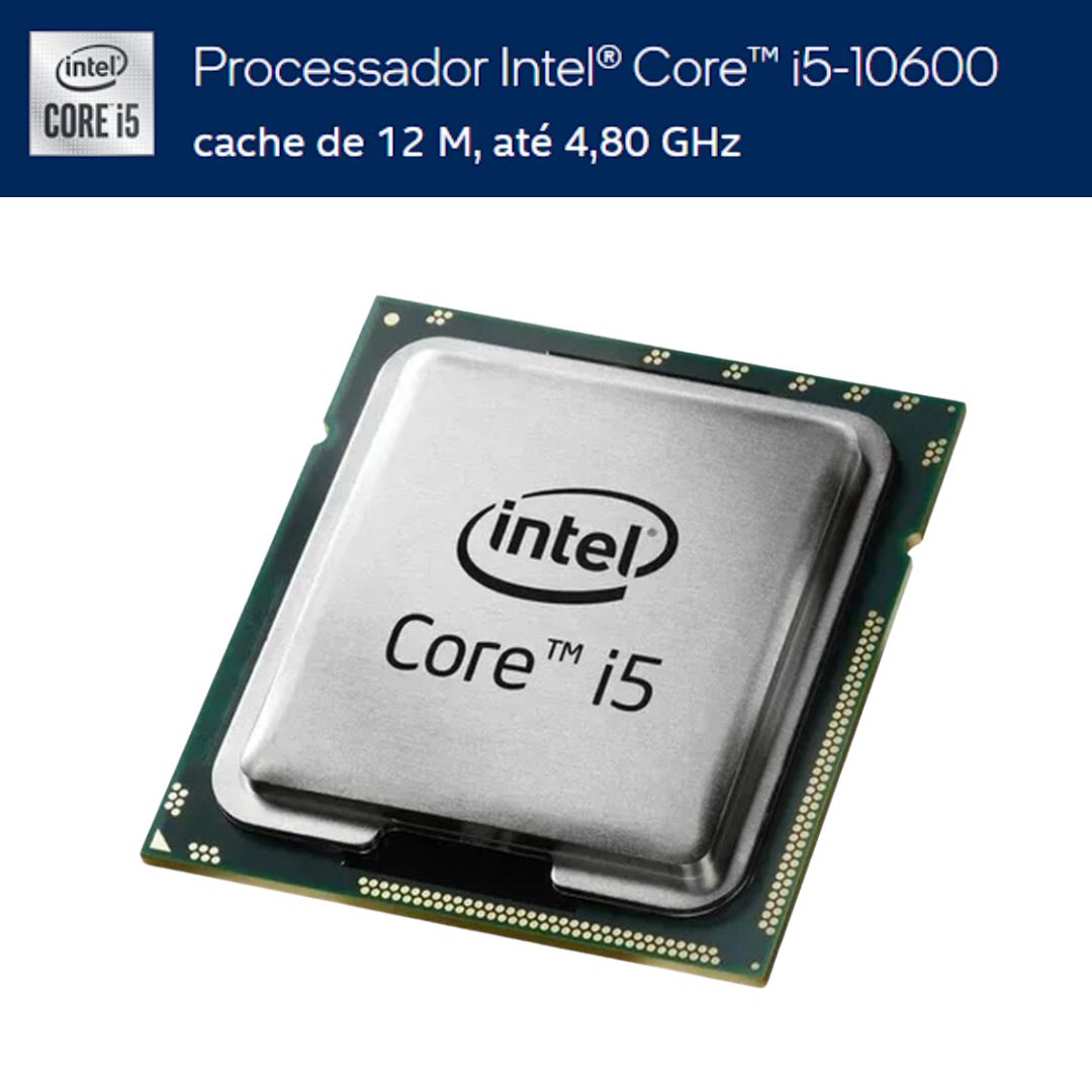 Intel Core i5 10600-3.3 GHz - 6-core - 12 threads - 12 MB cache - Box 10th Gen Intel Core i5-10600 CPU 3.3GHz (Turbo 4.8GHz) 6-Core 12M
