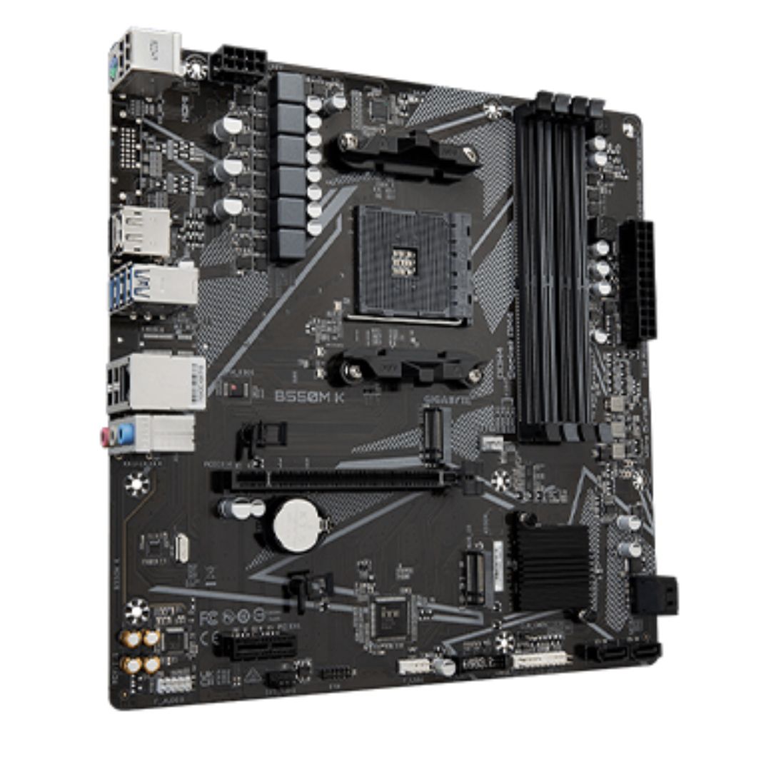 Placa Mãe Gigabyte B550M K - Crystal Informática