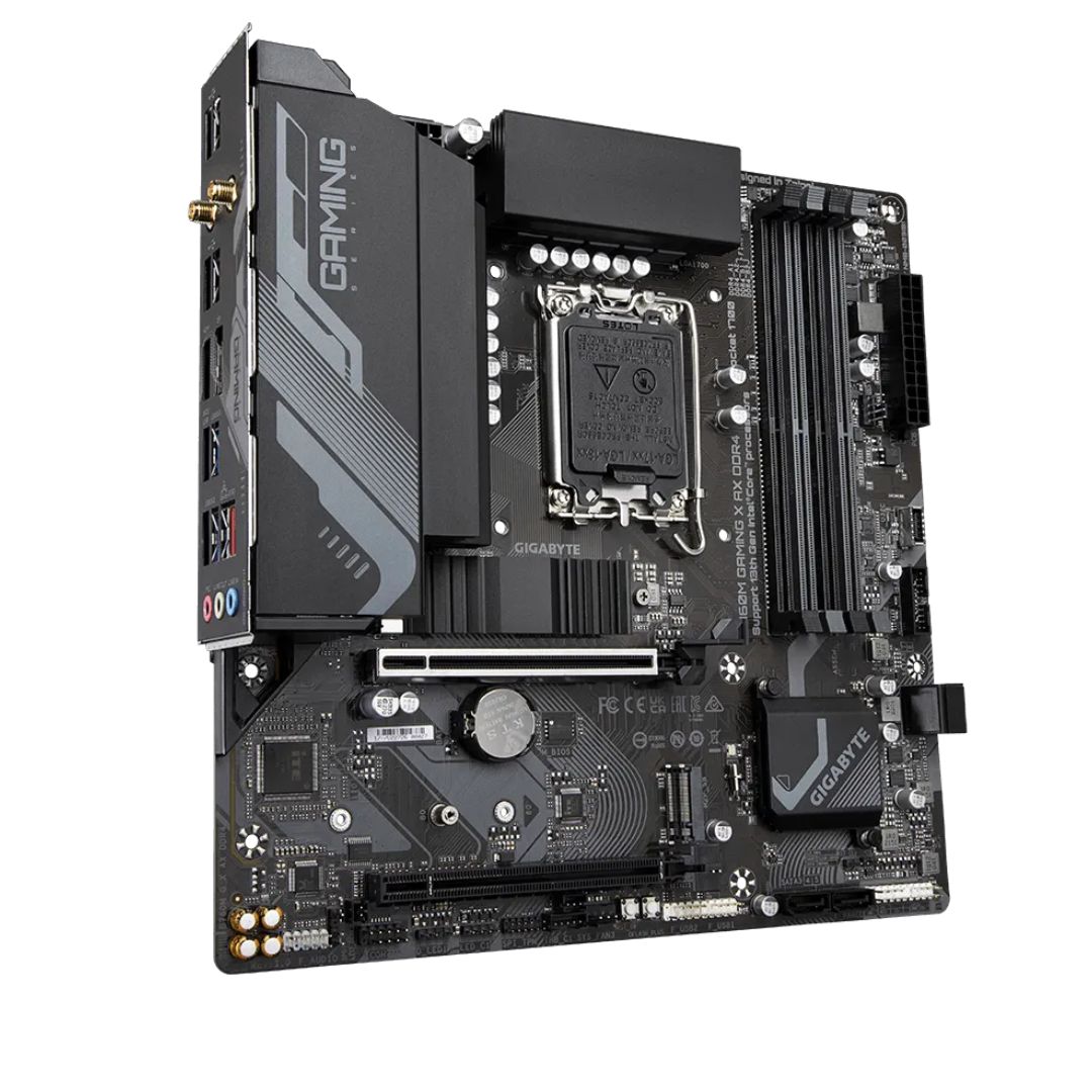 Placa Mãe Gigabyte B760M Gaming X AX DDR4 - Crystal Informática